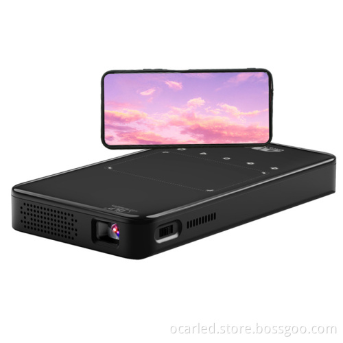 4K DLP Mobile Movie Home LED Projector S90: Interactive Android Video Smart Portable Mini Projector for Phone